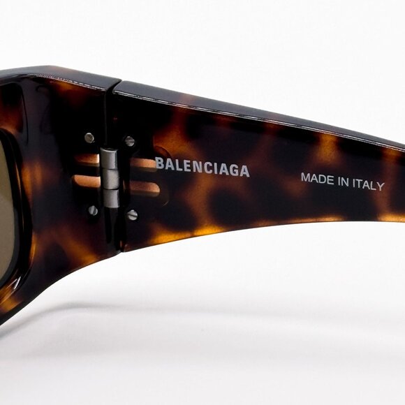 NEW BALENCIAGA SUNGLASSES BB0291S 003 HAVANA UNISEX EYEWEAR main image 11